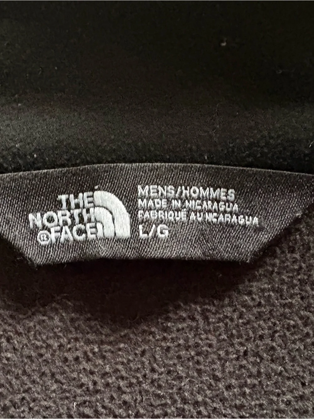 The North Face Men's Black Softshell Vest size Large